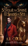 Cover: The Scholar, the Sphinx, and the Shades of Nyx - Dragonfire Press