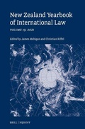 Cover: New Zealand Yearbook of International Law - Martinus Nijhoff