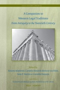 Cover: A Companion to Western Legal Traditions - Martinus Nijhoff