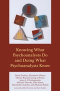 Cover: Knowing What Psychoanalysts Do and Doing What Psychoanalysts Know - Rowman & Littlefield Publishers