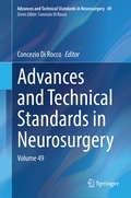 Cover: Advances and Technical Standards in Neurosurgery - Springer