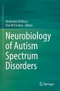 Cover: Neurobiology of Autism Spectrum Disorders - Springer