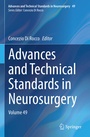 Cover: Advances and Technical Standards in Neurosurgery - Springer