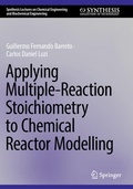 Cover: Applying Multiple-Reaction Stoichiometry to Chemical Reactor Modelling - Springer
