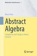 Cover: Abstract Algebra - Springer