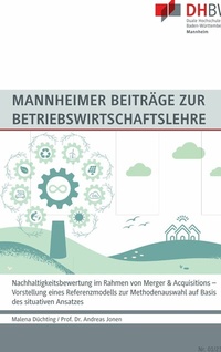 Abbildung von: Nachhaltigkeitsbewertung im Rahmen von Merger & Acquisitions - Books on Demand
