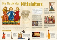 Abbildung von: Poster Sekundarstufe: Die Musik des Mittelalters - Helbling