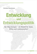 Cover: Entwicklung und Entwicklungspolitik - regiospectra Verlag Berlin