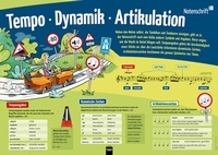 Abbildung von: Poster Sekundarstufe: Tempo, Dynamik, Artikulation - Helbling