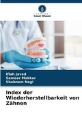 Cover: Index der Wiederherstellbarkeit von Zaehnen - Verlag Unser Wissen