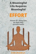 Cover: A Meaningful Life Requires Meaningful Effort - Look Inside Personal Growth LLC