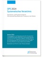 Cover: OPS 2024 Systematisches Verzeichnis - Deutscher Ärzteverlag