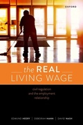 Cover: The Real Living Wage - OUP eBook
