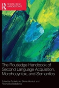Cover: The Routledge Handbook of Second Language Acquisition, Morphosyntax, and Semantics - Routledge