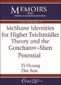 Cover: McShane Identities for Higher Teichmuller Theory and the Goncharov-Shen Potential - American Mathematical Society