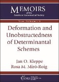 Cover: Deformation and Unobstructedness of Determinantal Schemes - American Mathematical Society