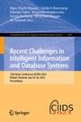 Cover: Recent Challenges in Intelligent Information and Database Systems - Springer