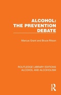 Bild: Alcohol: The Prevention Debate - Routledge