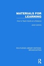 Cover: Materials for Learning - Routledge