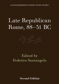 Bild: Late Republican Rome, 88-31 BC - Cambridge University Press