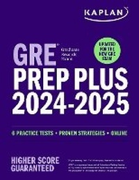 Enlarge image Cover: GRE Prep Plus 2024-2025: Your Ultimate Guide to GRE Success - Kaplan Test Prep