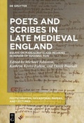 Cover: Poets and Scribes in Late Medieval England - Medieval Institute Publications