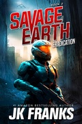 Cover: Eradication (Savage Earth, #2) - JK Franks