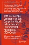 Cover: 18th International Conference on Soft Computing Models in Industrial and Environmental Applications (SOCO 2023) - Springer