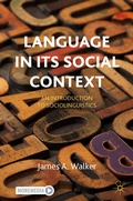 Cover: Language in its Social Context - Palgrave Macmillan