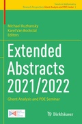 Cover: Extended Abstracts 2021/2022 - Birkh&auml;user