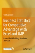 Cover: Business Statistics for Competitive Advantage with Excel and JMP - Springer