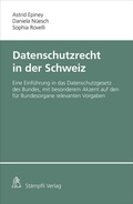 Cover: Datenschutzrecht in der Schweiz - St&auml;mpfli Verlag AG