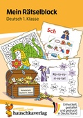 Cover: Mein R&auml;tselblock Deutsch 1. Klasse - Hauschka Verlag