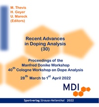 Abbildung von: Recent Advances in Doping Analysis (30) - CD-Rom - Sportverlag Strauß