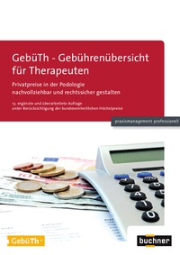 Abbildung von: GebüTh - Gebührenübersicht für Therapeuten - Buchner u. Partner