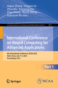 Cover: International Conference on Neural Computing for Advanced Applications - Springer