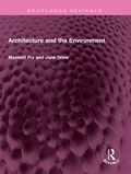 Cover: Architecture and the Environment - Taylor & Francis