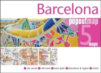 Abbildung von: Barcelona PopOut Map - PopOut Maps