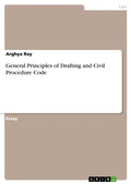 Abbildung von: General Principles of Drafting and Civil Procedure Code - GRIN Verlag