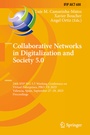 Cover: Collaborative Networks in Digitalization and Society 5.0 - Springer