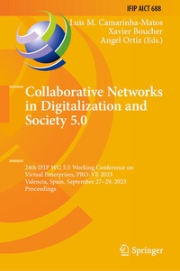 Enlarge image Cover: Collaborative Networks in Digitalization and Society 5.0 - Springer