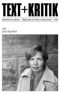 Enlarge image Cover: Jenny Erpenbeck - edition text + kritik