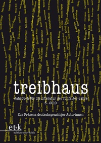 Abbildung von: Zur Präsenz deutschsprachiger Autorinnen - edition text + kritik