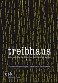 Cover: Zur deutschsprachigen Literatur in der Schweiz - edition text + kritik