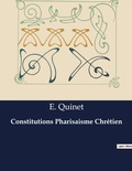Cover: Constitutions Pharisaisme Chretien - Culturea