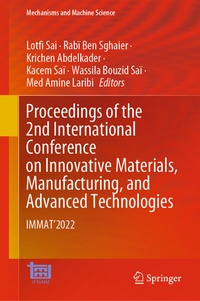 Abbildung von: Proceedings of the 2nd International Conference on Innovative Materials, Manufacturing, and Advanced Technologies - Springer