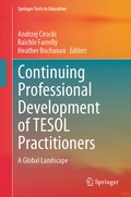 Cover: Continuing Professional Development of TESOL Practitioners - Springer