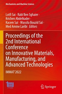 Abbildung von: Proceedings of the 2nd International Conference on Innovative Materials, Manufacturing, and Advanced Technologies - Springer