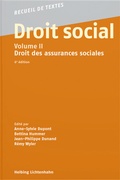 Cover: Droit social - Volume II - Helbing & Lichtenhahn