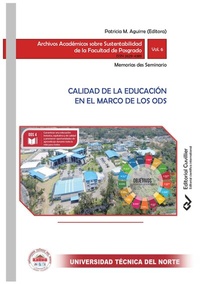 Abbildung von: Calidad de la educación en el marco de los ODS - Cuvillier Verlag